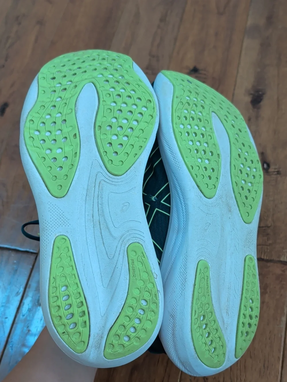 Asics Gel Nimbus 25 Ink Teal Lime Running Shoes